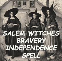 50x -200X COVEN SALEM WITCHES INDEPENDENCE BRAVERY POWER HIGHER RARE MAGICK  image 2