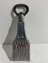 Vintage Empire State Building New York Bottle Opener 6.5 inch Solid Aluminium - $29.09