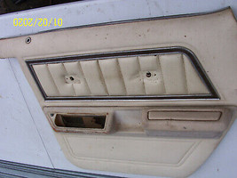 1976 MARQUIS 4 DOOR RIGHT REAR DOOR PANEL ARMREST OEM USED 4 DOOR WHITE ... - $246.51