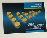 Star Trek Next Generation Trading Card 1992 #76 Starfleet Rank Insignia - $1.97