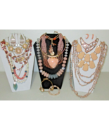 Jewelry Lot Vintage - New Estate Collection Pale Peach Coral Wearable 2 LBS - $34.71 CAD