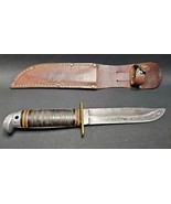 Vintage Western Boulder Co. USA Pat No 1967479 Survival Knife &amp; Sheath 1... - $193.95