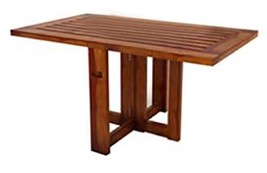 Wooden Coffee Tea Table Foldable For Home And Garden - £379.46 GBP