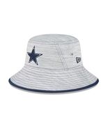 New Era Dallas Cowboys Grey Game Mens Bucket Hat One Size Fits Most Star... - $34.91 CAD