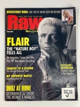 WWF Raw Magazine March 2002 Ric Flair The &#39;Nature Boy&#39; w Poster No Label - £10.46 GBP