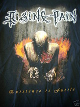 RISING PAIN EXISTENCE IS FUTILE 2007 SMALL SHIRT 100% COTTON DEATH THRAS... - £7.77 GBP