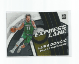 Luka Doncic (Dallas) 2021-22 Panini Donruss Optic Express Lane Insert Card #7 - £3.95 GBP