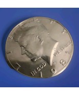 Uncirculated 1981 D Kennedy Half Dollar - $130.08 MXN