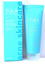  TULA Acne All-Star 3-in-1 Acne Cleanser, Mask+Spot Treatment 4oz - Exp 10/24 - $23.00