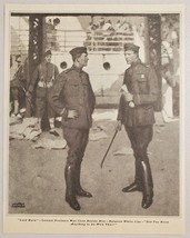 1928 Magazine Picture Army Soldiers in Uniform &amp; Troops by Ship  - £9.08 GBP