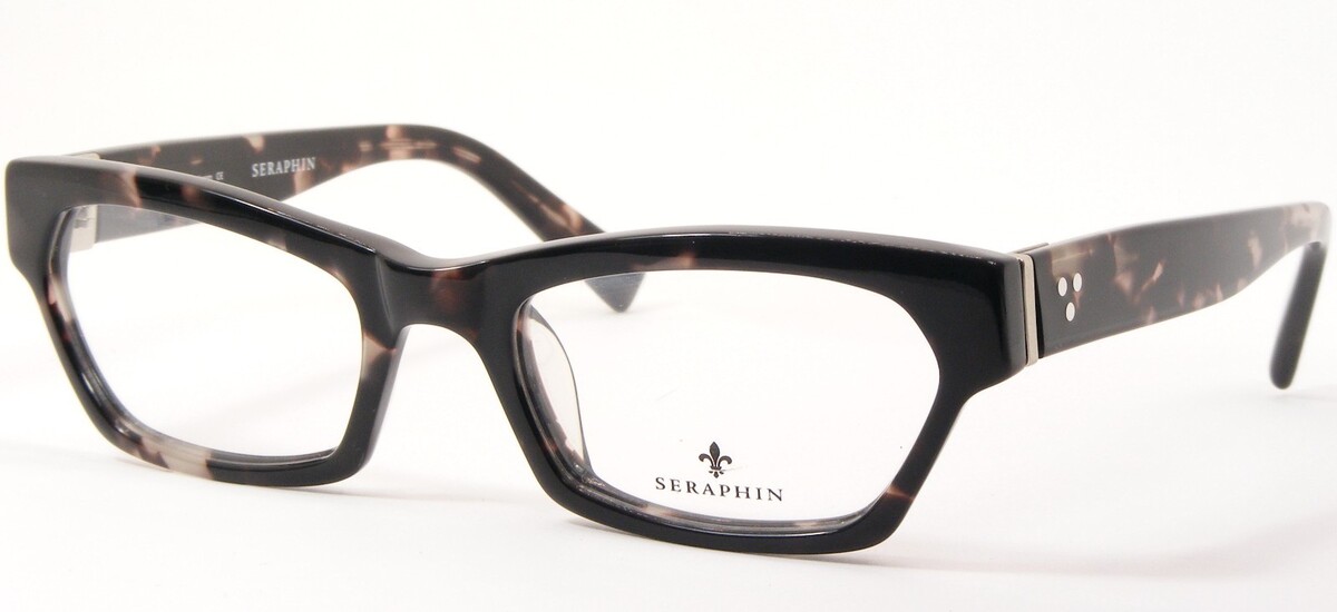 SERAPHIN by OGI RALEIGH 8537 Black Tokyo EYEGLASSES FLASSES FRAME 50-19-... - $118.80