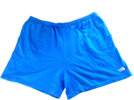 The North Face Sweat Shorts Size XXXL 3XL Mens Blue Knit Athletic Pockets - £50.92 GBP