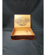 1906 Croft &amp; Allen Wood Caramel Candy Bar Box Philadelphia PA Paper Labe... - $121.54