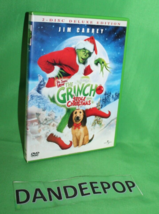 Dr. Seuss How The Grinch Stole Christmas Deluxe DVD Movie - £7.76 GBP