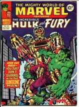 Mighty World of Marvel #265 1978-Marvel-Hulk-Sgt Fury-Capt Marvel-VG+ - £52.59 GBP