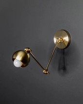 Adjustable Mid Century Industrial Vanity Sconce Light Best Bedroom &amp; Study Lamp - £107.19 GBP