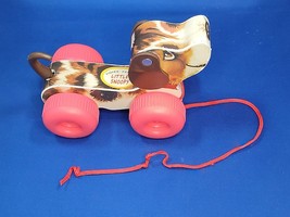 Fisher Price Little Snoopy Beagle Dog Pull Toy - Original Leash Still Attached - £7.52 GBP