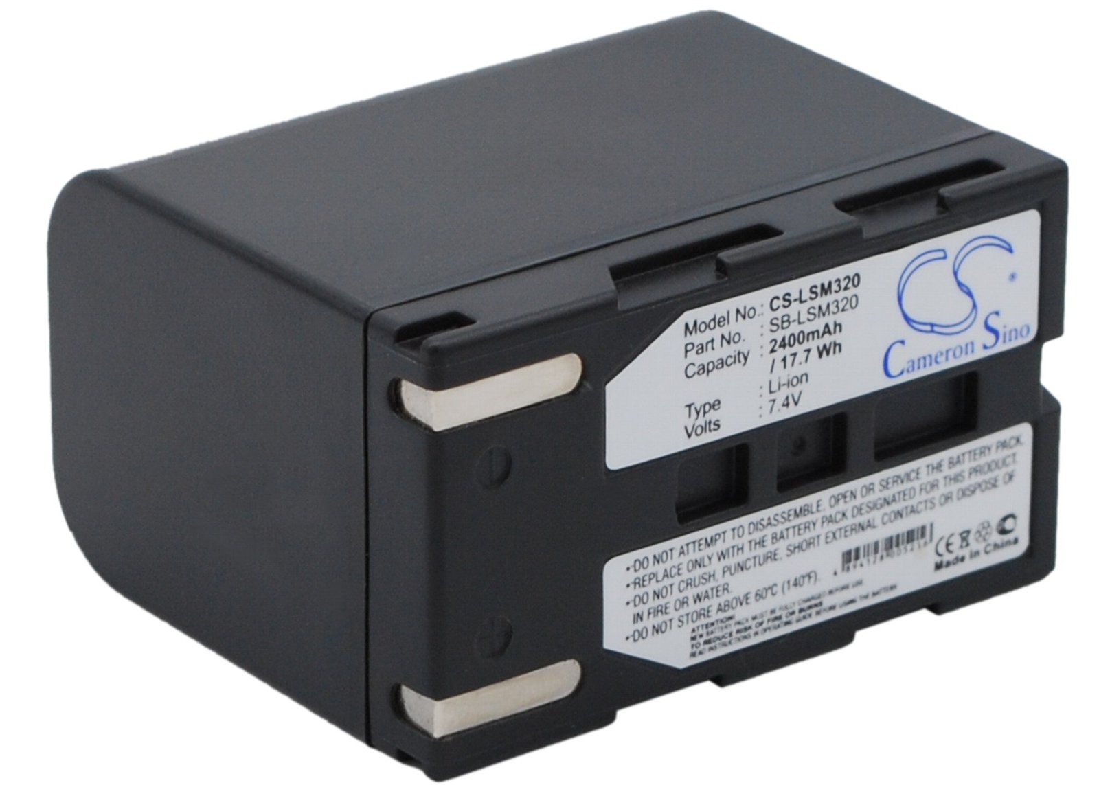 Cameron Sino Rechargeble Battery for Samsung SC-D453 - $34.36