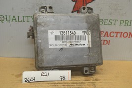 2007-2010 Chevrolet Cobalt Engine Control Unit ECU 12597125 Module 78-26C4 - £15.59 GBP