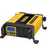 DEWALT DXAEPI1000 Power Inverter 1000W Car Converter Dual 120VAC Outlet 3.1A USB - £107.72 GBP