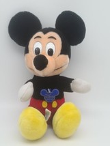 VINTAGE Mickey Mouse 11&quot;  Plush Doll NEW WITH TAG - $34.13
