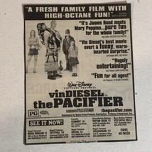 The Pacifier Vintage Movie Print Ad Vin Diesel TPA10 - £4.69 GBP