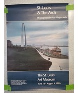 St. Louis the Arch Riverfront Joel Meyerowitz Photo 1980 Art Museum Poster - $28.45