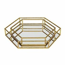 Kate and Laurel Felicia Modern Glam 2-Piece Nesting Metal Trays - £68.52 GBP