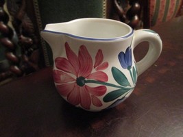 HEREND Hungary Creamer Ceramic Floral 3 X 4 [*SZ] - £49.32 GBP