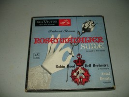 Rosenkavalier Suite - Antal Dorati, Robin Hood Dell Orchestra (3 x 45, 1950) Red - £27.68 GBP