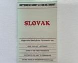 Slovak Handy Extra Dictionary Hippocrene Handy Dictionary Jarmi - $6.33