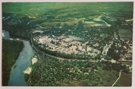 Aerial View Main Post Fort,Riley Kansas Chrome Postcard Unused - £9.16 GBP
