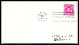 1948 US FDC Cover - SC# 979, Eatonton, Georgia P18 - $2.96
