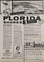 1958 Print Ad Florida Shores Choice City Lots Sam Snead Golf New Smyrna,FL - £15.27 GBP