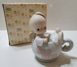 Precious Moments 1994 Dropping in for the Holidays Christmas EggNog 531952  - £15.95 GBP