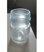 Vintage Free Sample Glass Bottle/Jar- Embossed - $10.15