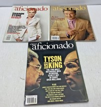 3 Cigar Aficionado February June August 2004 Don King vs Mike Tyson Magazine - £29.24 GBP