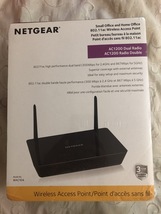NETGEAR Wireless Access Point (WAC104) - WiFi 5 Dual-Band AC1200 Ethernet Ports - £27.83 GBP