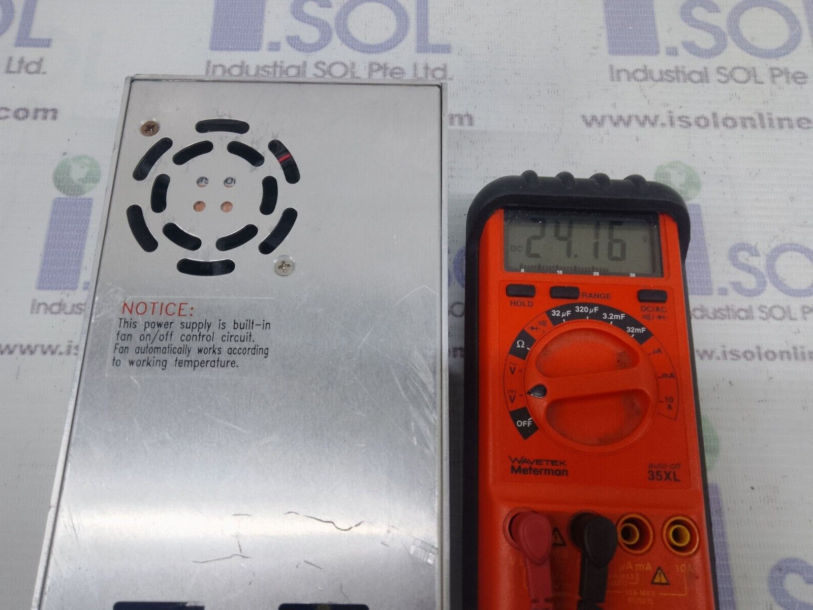 MW Mean Well S-320-24 Switching Power Supply 24V 12.5A Industrial Power ... - $89.00