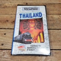 BRAND NEW SEALED VHS World&#39;s Greatest Train Ride Videos: Thiland (VHS, 1... - £7.72 GBP