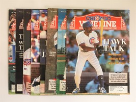Lot 1997 8 Issues Chicago Cubs Vineline Mlb - £50.95 GBP