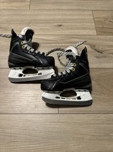Bauer TUIK 160 skate size Y 10 USA/27 EUR CANADA boys ice hockey skates - $742.56 MXN