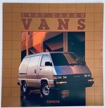 1987 Toyota Cargo Vans Dealer Showroom Sales Brochure Guide Catalog - £18.90 GBP