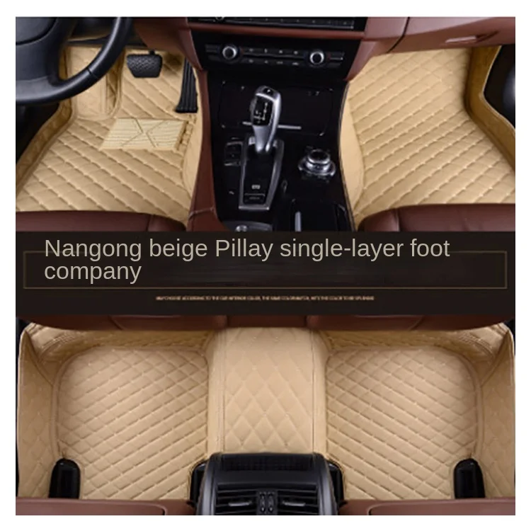 Customized style car floor mats for bmw 3 series f30 f31 touring f34 gt g20 2020 thumb200