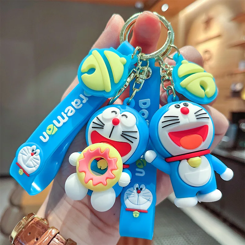 Doraemon Cute Doll Pendant Anime Figures Tinker Bell Cat Robot Cat Kawaii - £9.40 GBP