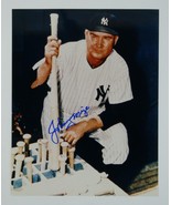 Johnny Mize Signed Autographed 8x10 Photo New York Yankees HOF - £5.44 GBP