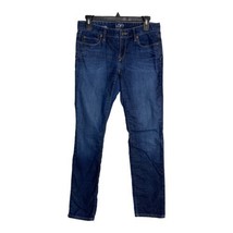 Ann Taylor Loft Womens Jeans Size 2/26 Modern Straight Dark Wash Pockets... - $22.34