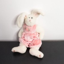 TY Vintage 1993 Sara the Bunny Plush Jointed Beanie Beanbag Easter Rabbit - £3.99 GBP