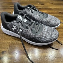 Under Armour UA Charged Pursuit 3 Twist Men&#39;s Size 10.5 Running Shoes Gray NEW - £36.54 GBP