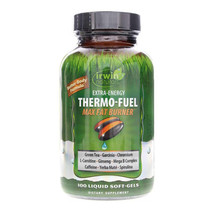 Irwin Naturals Extra-Energy Thermo-Fuel Max Fat Burner, 100 Liquid Softgels - £20.11 GBP